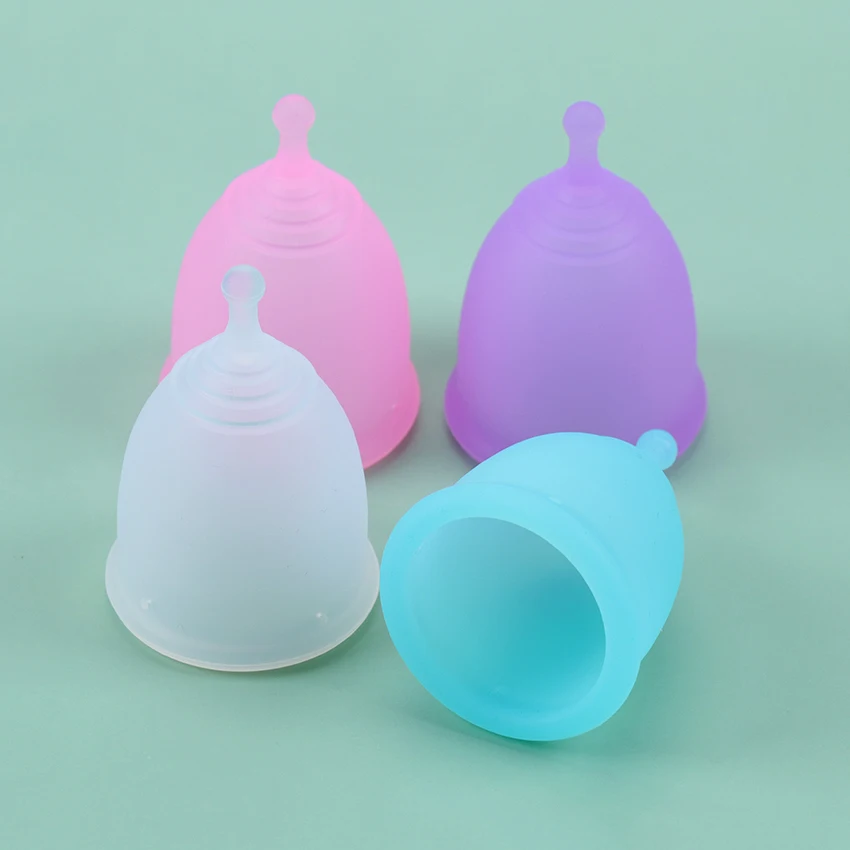 

Menstrual Cup Medical Silicone Collector Menstrual Menstruation Period Leak Proof Cup Medical Grade Lady Menstrual Supplies