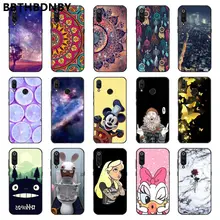 Funda de teléfono lobo para Xiaomi Mi9 funda de teléfono suave negra para Xiaomi 8 9 Se Redmi 6 6pro 6A 4X7 Note 5 7(China)