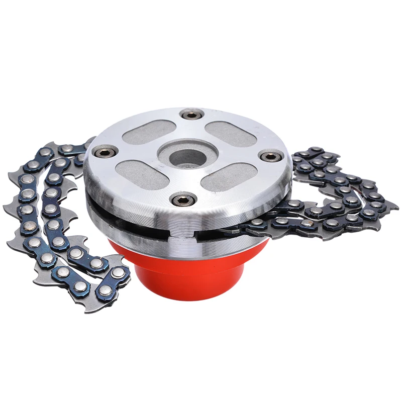 String Trimmer Head 65mn Chain Trimmer Head Cutting Head Coil Chain Brushcutter Grass Trimmer Cutter Head For Lawn Mower