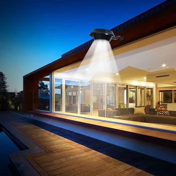 

Optically Controlled Waterproof Lamp Solar Powered Human Body Sensor Lamps Lighting for Outdoor Courtyard Landscape