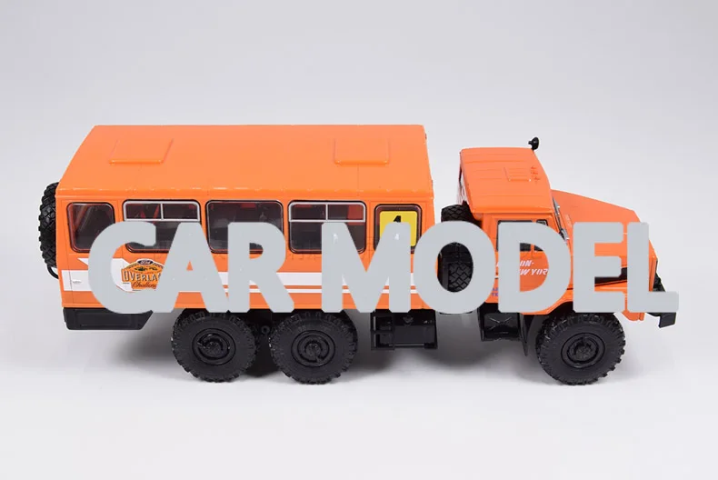1:43 Масштаб сплава игрушечных автомобилей 1991 Россия Ural-4322 6x6 грузовик модель SUV детских игрушечных автомобилей оригинальные авторизованные дети