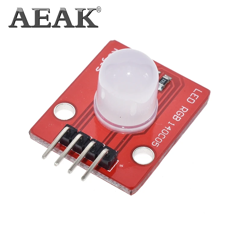 AEAK 10 мм полноцветный RGB светодиодный модуль 140c5 электронные строительные блоки