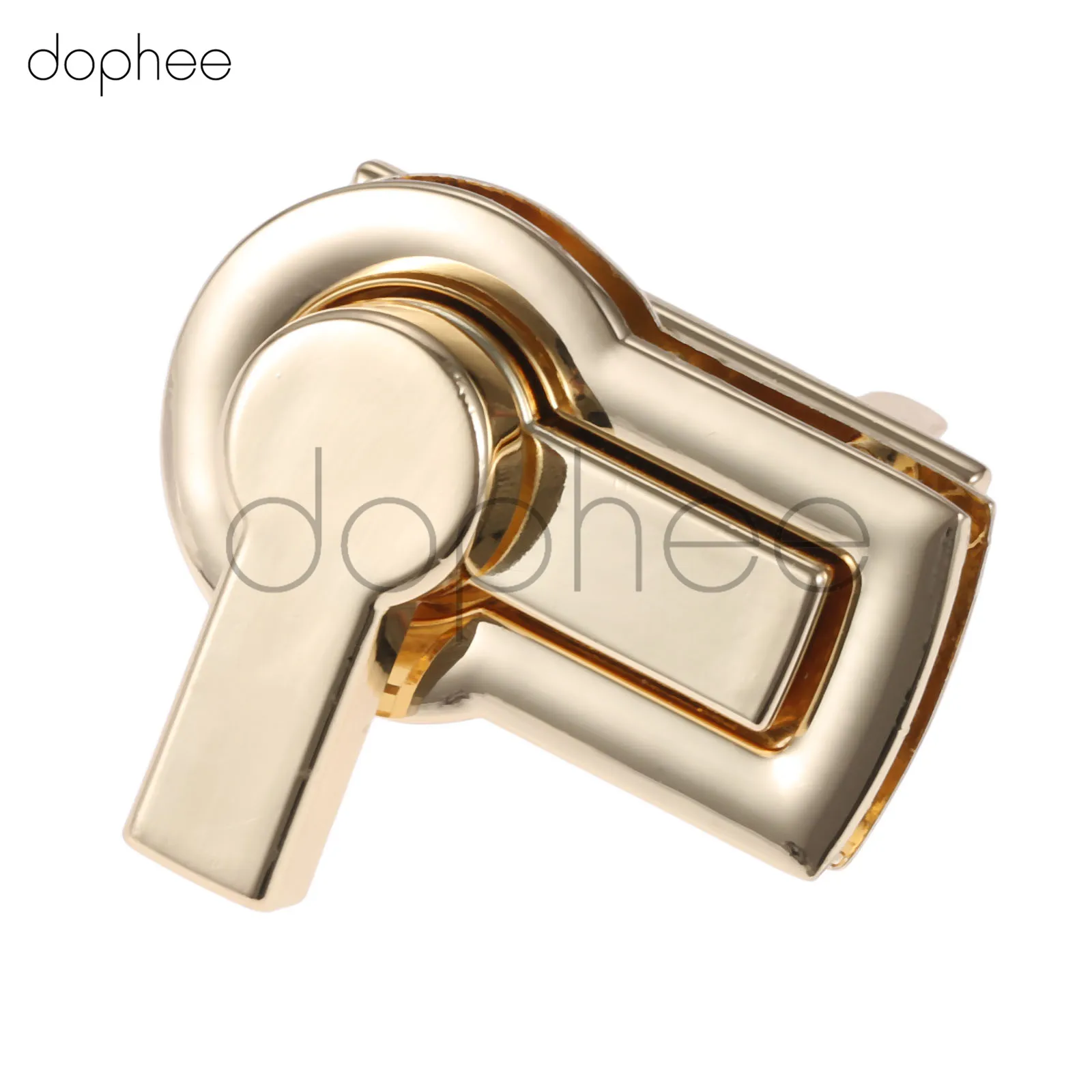 Dophee 1 комплект DIY металлическая застежка поворотный замок для сумки Сумка кошелек аксессуары