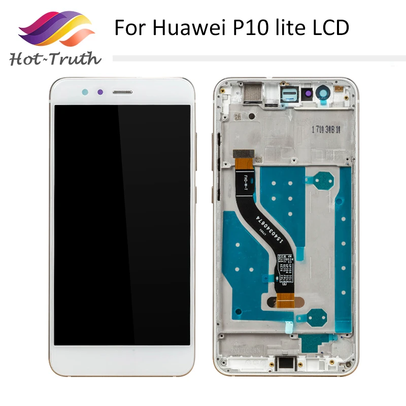 

5.2 Inch AAA Quality LCD With Frame For HUAWEI P10 Lite Lcd Display Screen For HUAWEI P10 Lite WAS-LX1 WAS-LX1A WAS-LX2 WAS-LX3