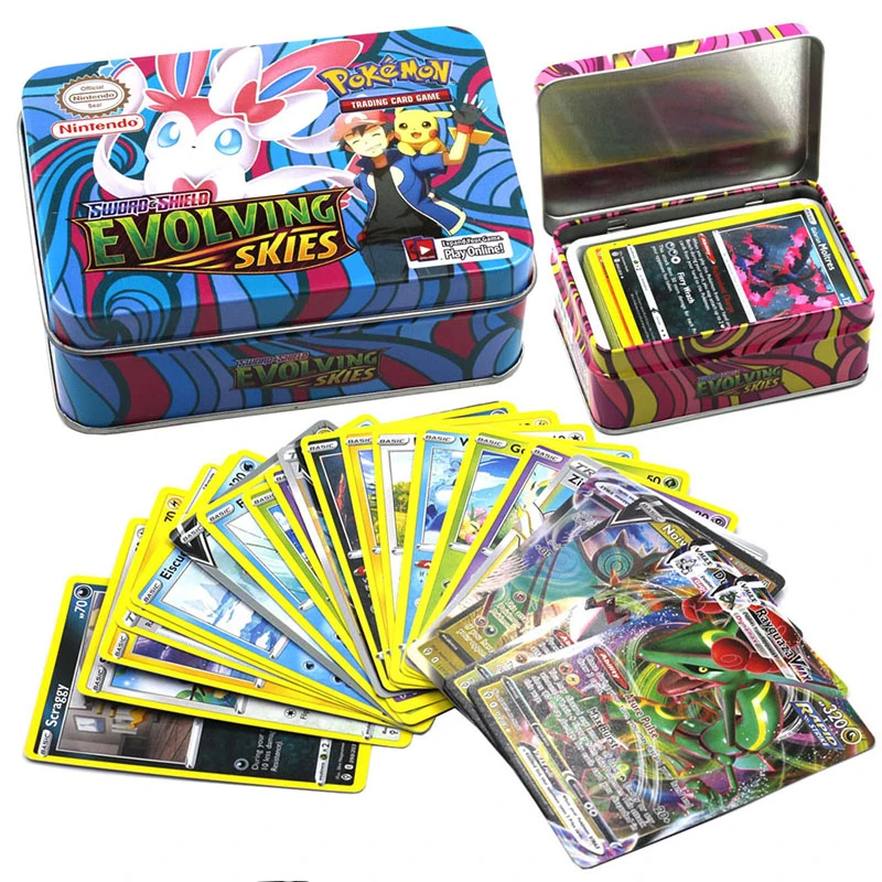 Carte Pokemon Collezione Anime Battle Game Card Versione Francese Gx Ex Mega Vmax Cartoon Figures Toys Gameboy Pokemon Toys Cards