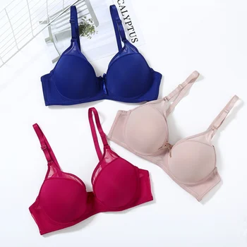 

Women Push Up Bras Sexy Lingeries Seamless Bralette Gather Bras Ladies Wire Free Intimates
