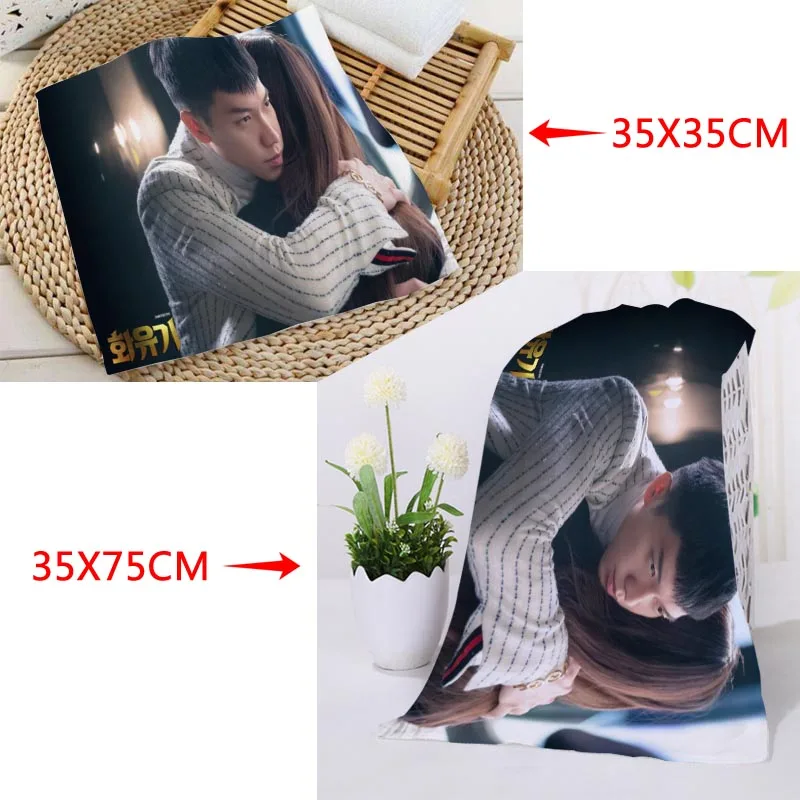 На заказ KPOP Lee Seung Gi печатное квадратное полотенце s микрофибра абсорбирующее быстросохнущее полотенце хлопок Дети Beathroom мочалка платок - Цвет: 18