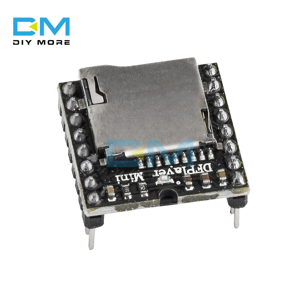 Mini Mp3 Module Tf Card U Disk Audio Module Voice Board For Arduino Df ...