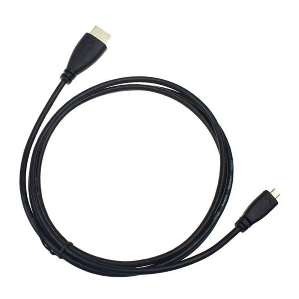 Изысканный дизайн прочный 0,5 м Микро-Тип Hdmi к Hdmi Мужской адаптер конвертер кабель для Droid Htc 4G K1F1