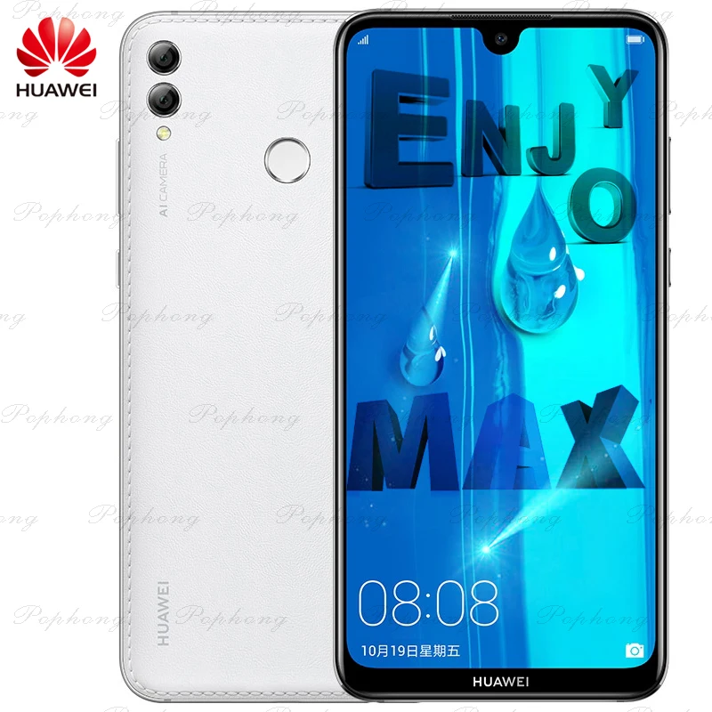 Официальный Rom huawei Enjoy MAX Y MAX мобильный телефон 7,12 дюймов Snapdragon 660 Восьмиядерный Android 8,1 5000 мАч отпечаток пальца ID