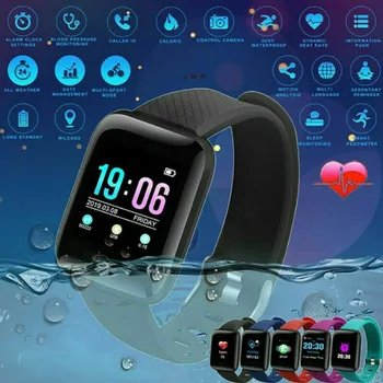 

Smart Watch Bracelet Heart Rate Tracker Pedometers Blood Pressure IP67 Waterproof Sleep Monitor Wirstband For IOS Android PK IWO