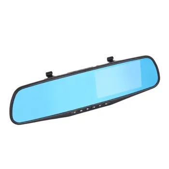 

4.3 Inch TFT Display 170 Degree Wide Angle Car Rearview Mirror Monitor Car Parking Monitor Mirror With Night Vision Black