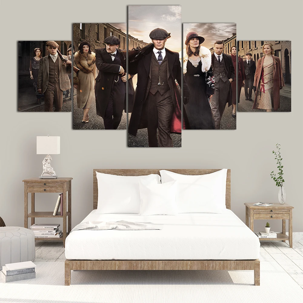 Peaky blinders сезон 4 телевизионная драма современное высокое разрешение печати, Постер настенное искусство для домашнего декора гостиной кабинет украшения