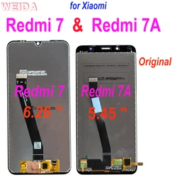 Pantalla LCD AAA + para Xiaomi Redmi 7, montaje de digitalizador con pantalla táctil, repuesto con marco