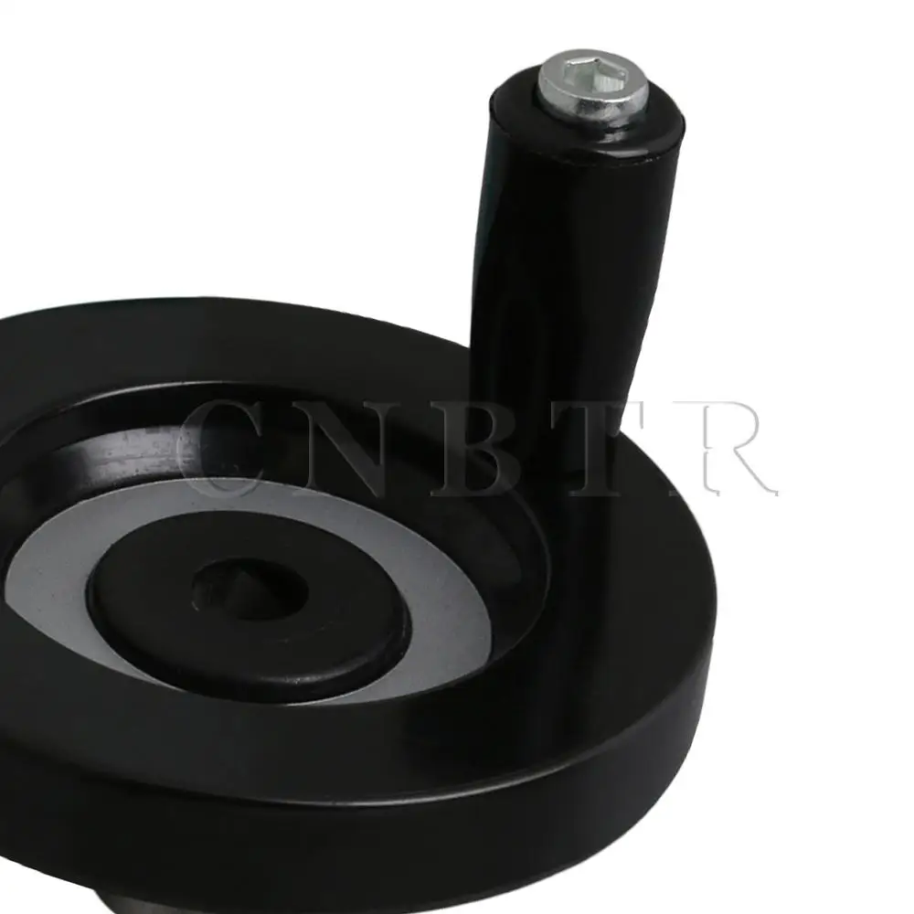 CNBTR ручное колесо 80 мм Диаметр отверстия 10 мм с винтом M6 для фрезерного станка