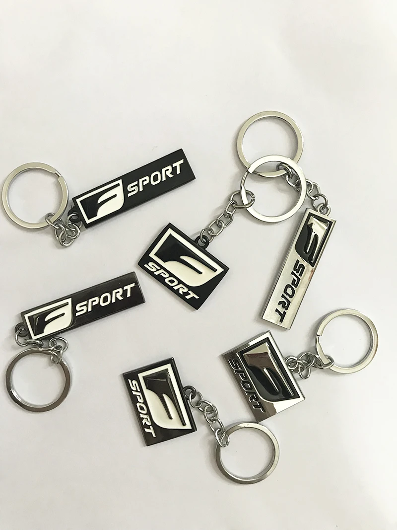 Автомобильные брелоки F Sport для Lexus badge is250 nx gx ex rx350 rx300 rx330 gs300 ct200h брелок подвеска брелок автомобильные аксессуары