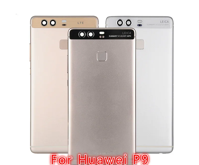 

10PCS 100% Brand new For Huawei P9 Battery Back Cover Door Housing Case With Fingerprint Flex Cable +Repair tools