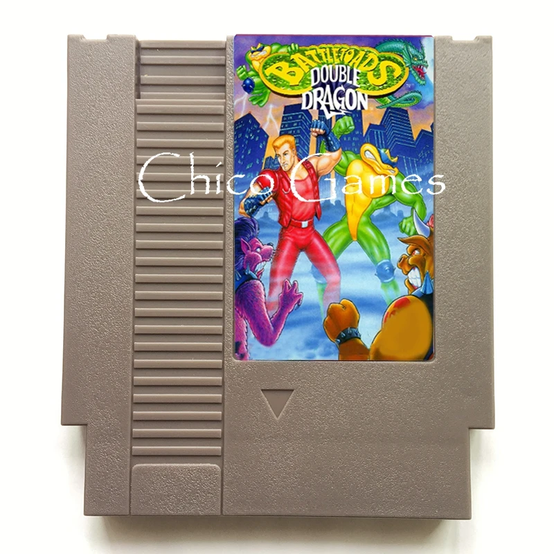 Battletoads и двойной дракон Ultimate Team 72 шпильки карточная игра для 8-битный игровой плеер