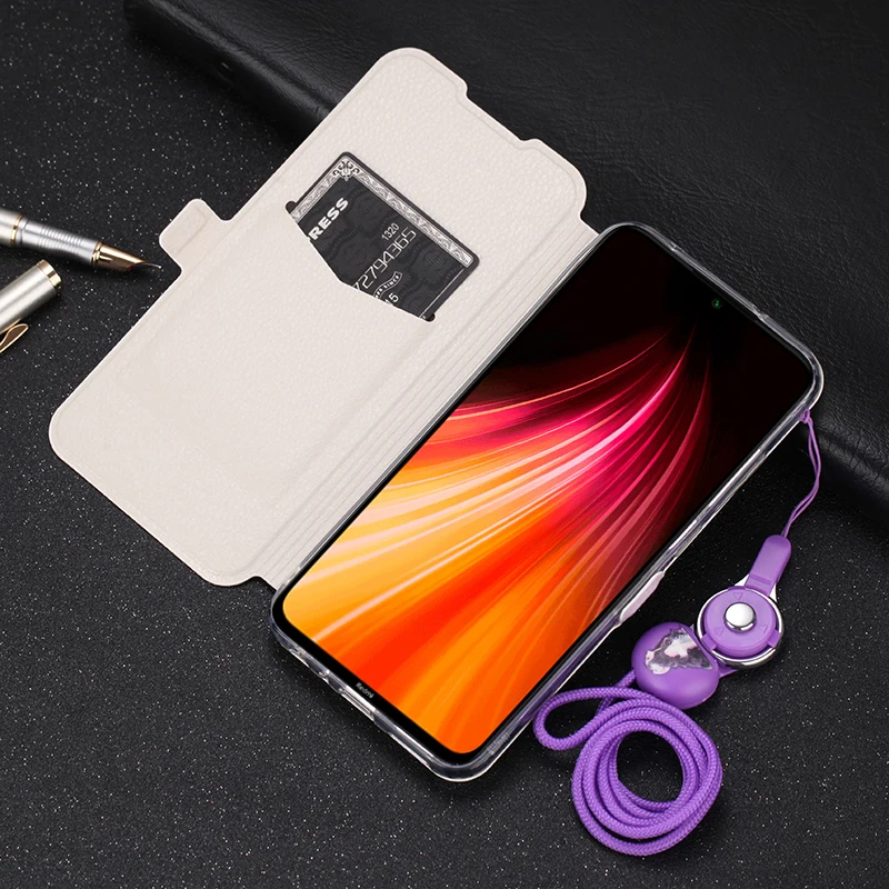 Милый раскрашенный флип-кошелек с подставкой, кожаный чехол для Red mi Note 8T 8 Pro 8A, чехол для Xiaomi mi Note 10 Pro mi 9 Lite Pro mi A3, чехол
