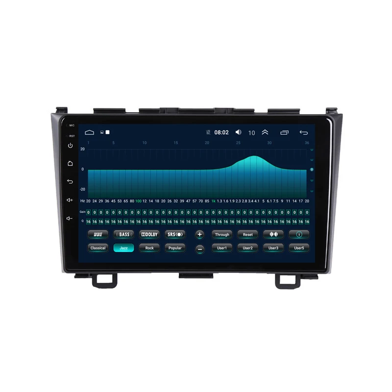 Discount 10.1" Android 9.1 Car DVD Multimedia Player GPS For Honda CRV 2007 2008 2009 2010 2011 audio car radio stereo navigation wifi 2