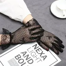 Черные свадебные перчатки, элегантные стразы, белое черное кружевное платье с перчатками, перчатки для женщин, свадебные перчатки для женщин