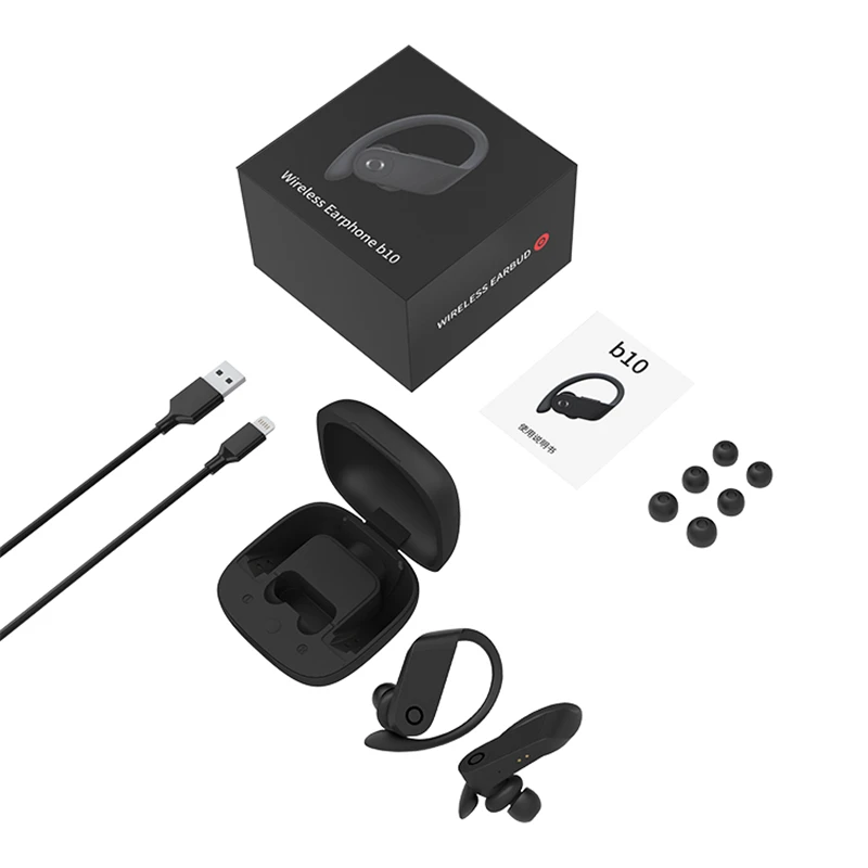 Yulubu b10 Беспроводная зарядка Голосовое управление Bluetooth 5,0 наушники водонепроницаемые HD качество для всех телефонов