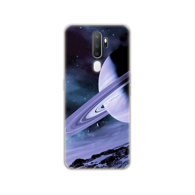 For Oppo A9 A5 2020 Case Soft TPU Phone Shell Back For OPPOA9 OPPOA5 A 9 Coque A 5 Cover Silicon Protective Funda 6.5" cat