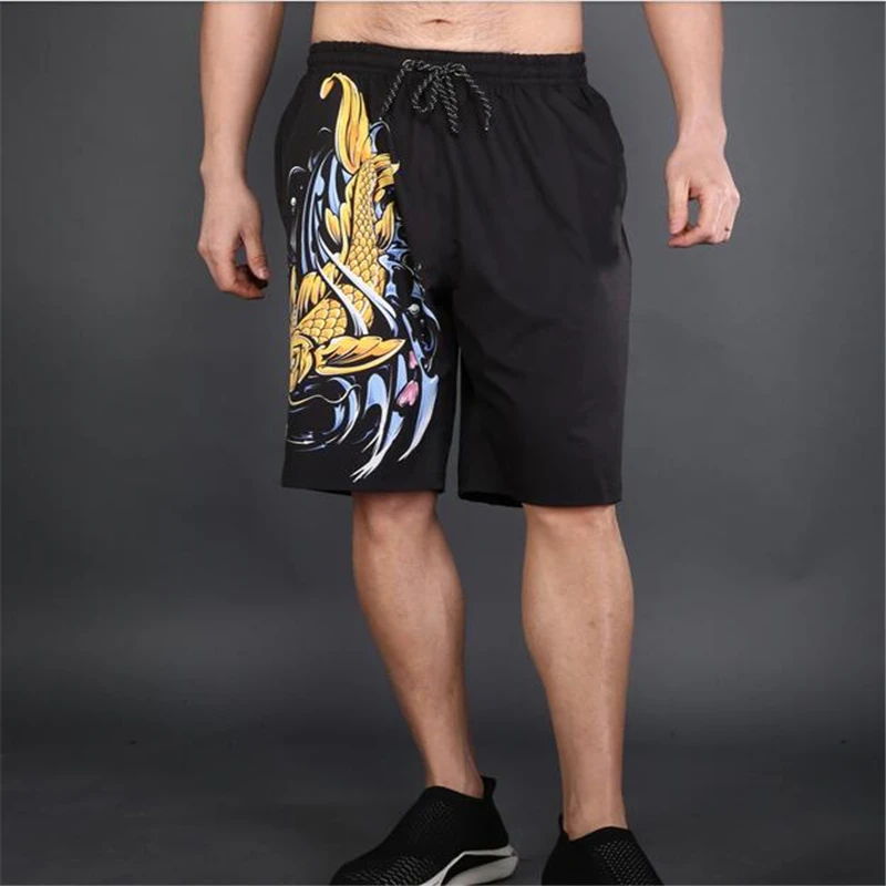 Новинка года; повседневные летние шорты из хлопка размера плюс для мужчин