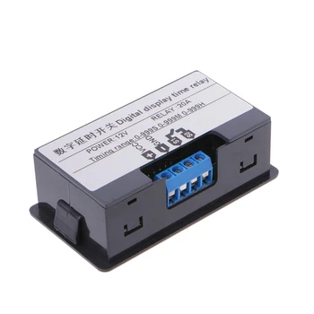 

12V Timing Delay Relay Module Cycle Timer Digital LED Dual Display 0-999 Minutes