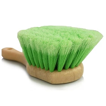 

NEW-Car-Specific Short-Handled Fur Tire Wheel Cleaning Brush, Carpet Foot Pad Cleaning Brush, Multifunctional Brush