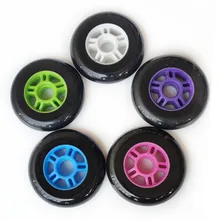 [100 мм] 85A скутер kick скутеры с ручными тележками гонки колеса скейтборда кататься на коньках ролика колеса для роликовых коньков для детей и взрослых 6 шт./компл