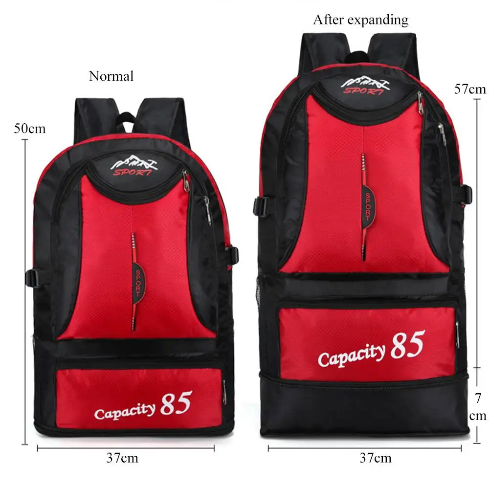 60L открытый рюкзак кемпинговая сумка мужская водонепроницаемая альпинистская походная рюкзаки нейлоновая спортивная сумка альпинистский рюкзак уличные сумки