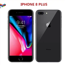 Разблокированный Apple iphone 8 Plus 4G LTE 5," Hexa Core 3 Гб ram 64G/256G rom мобильный телефон 12MP iOS отпечаток пальца мобильный телефон