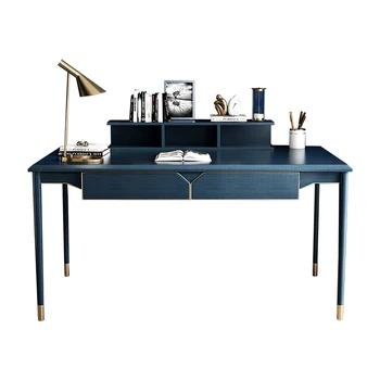 شراءالايطالية مكتب خزانة الكتب الخفيفة الفاخرة خشب عصري غرفة نوم المنزل الكتابة تايبيه الأوروبي بسيط طاولة كمبيوتر مكتبية