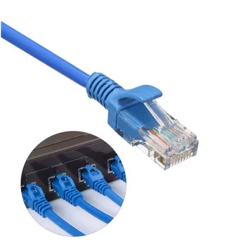 

20PCs Jack Connector Universal Transparent Cat5 RJ45 Connector 8P8C Modular Ethernet Cable Head Plug Wholesale Office Accessory