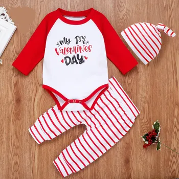 

Baby Boy Clothes Valentine's Day Newborn Baby Boy Clothing Toddler Outfits for Boy Infant Boy Clohtes