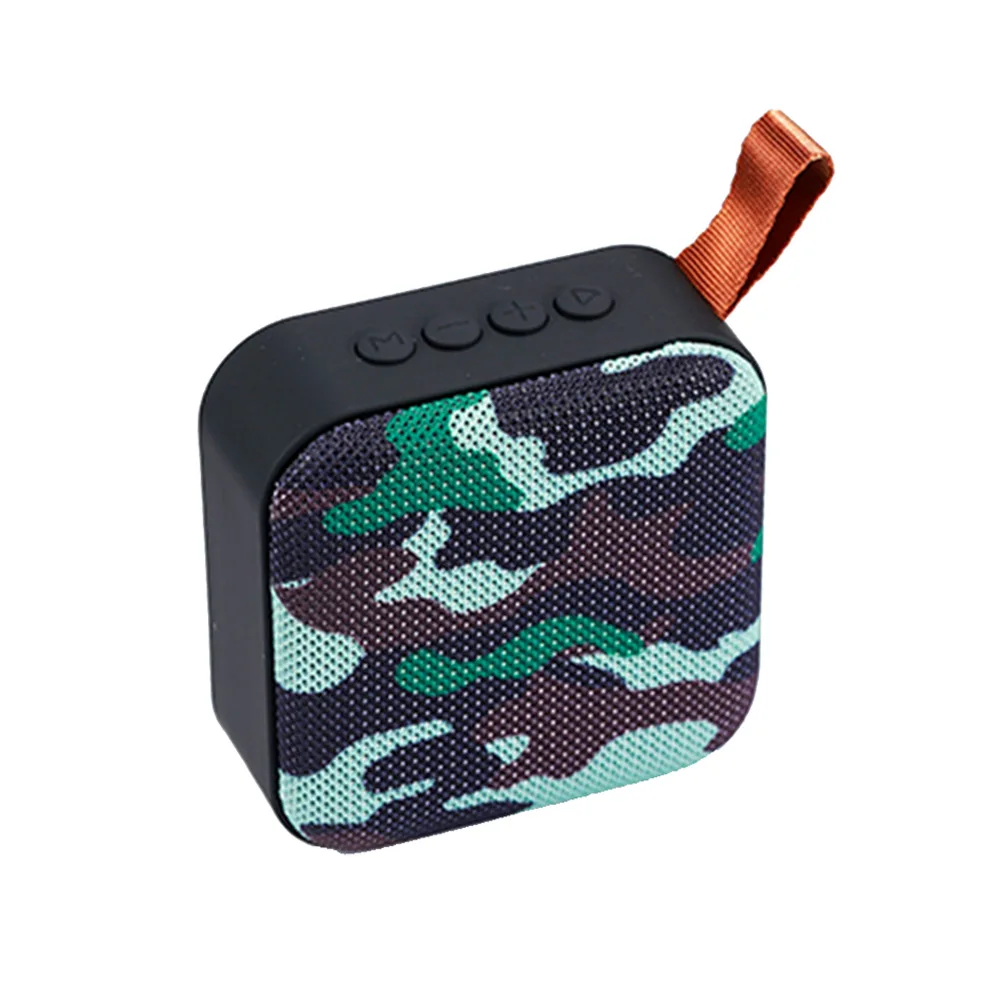 Мини Bluetooth колонка беспроводной портативный объемный динамик с микрофоном