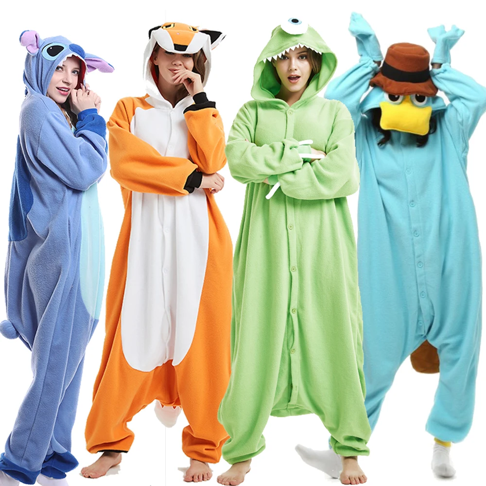 Pyjama Kigurumi Adulte Unisexe – Combinaison Animaux Douce Et Amusante | Cosplay Halloween | Sleepwear Décontracté | Taille S à XL