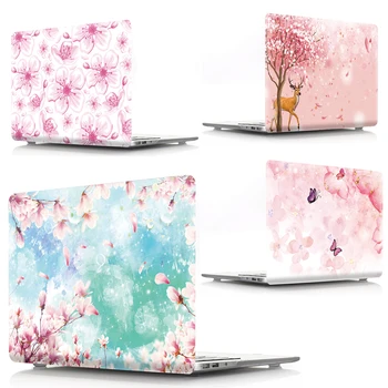 

New Hard PVC Case for MacBook Air 13 inch A1932 Laptop Cover 2019 Pro Retina 12 15 Touch bar A1989 A2159 Hard Shell Air 11 13 15