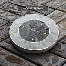 4 шт. 10/12 светодиодный светильник на солнечных батареях, уличный водонепроницаемый солнечный светильник для газона, Декоративный Солнечный садовый светильник