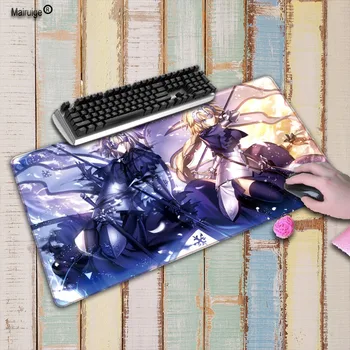 

Anime Girl Speed Big Large Gaming Mouse Pad XL Rubber Cloth Lock Edge Gamer XL Mousepad Mat Computer Desk Tablent LOL