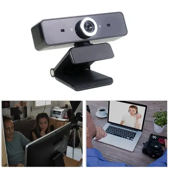 

GL68 Computer Online Course USB Camera Live Broadcast Built-in Sound Absorption Noise Reduction Microphone 360 Degree Rotation