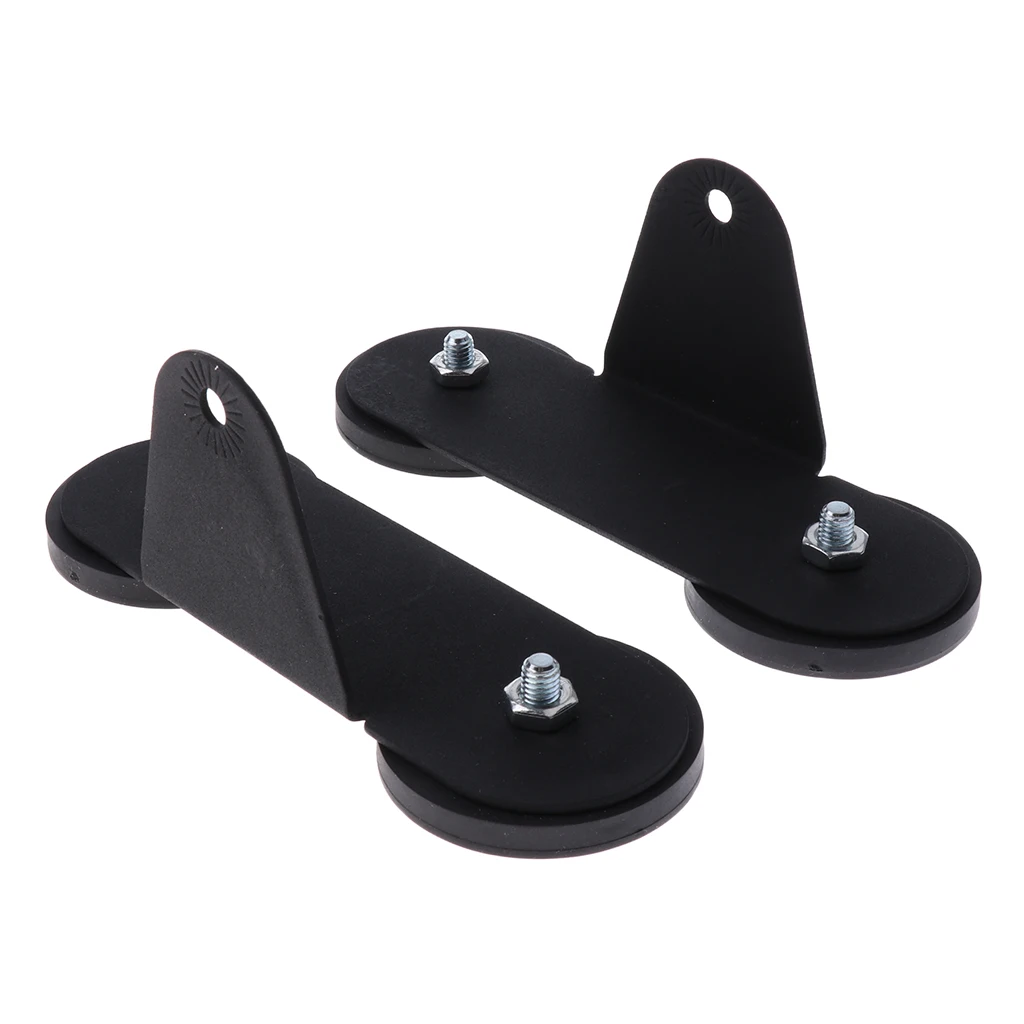 2 Pieces 85mm Car LED Magnetic Bracket Powerful Mount Bracket Car SUV Strong Magnetic Base Holder Roof LED Light Bar 