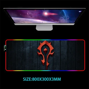 

Large Mouse Pad USB LED RGB Lighting mouse pad cs go cp9 Keyboard Gaming mouse pad anime gamer mouse mat RGB gaming mouse pad