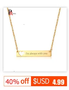 Индивидуальное ожерелье с выгравированным именем и логотипом для женщин, нержавеющая сталь, ID тег, сердце, подвеска, цепочка, ожерелье, ювелирное изделие для подарка