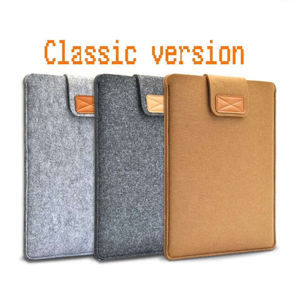 Модный мягкий чехол-сумка для Apple Macbook Air Pro retina 11 12 13 15, чехол для ноутбука с защитой от царапин для Mac book 13,3 дюймов