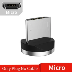 LED Magnetic Fast Charging USB Cable with Universal Compatibility - 1m (Only micro tips)