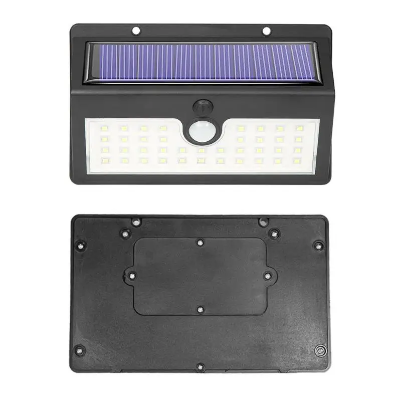 44LED Солнечный свет движения Сенсор сад, внешний дворик IP65 безопасности настенный светильник