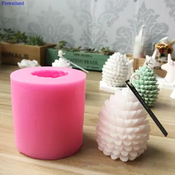

Creative Car Aromatherapy Candle Solid Mold Handmade Plaster Mold 3D Pinecone Candle Silicone Mold DIY Fondant Tools Cake Decor