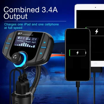 

Car Charger Dual USB Quick Auto Charge Adapter For iPhone11 X Metal Charger For Samsung Small Car Phone Charger